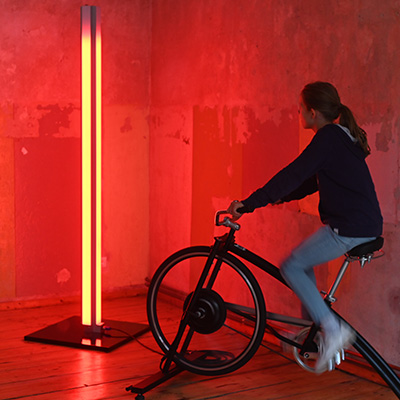 LED-Farhrradsimuator_rot