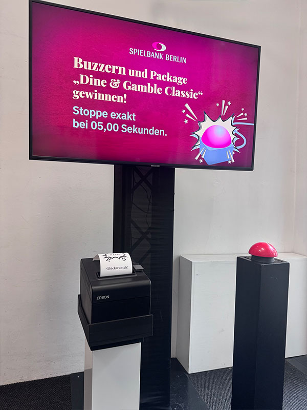 Zeitstopper-Spielbank
